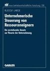 Unternehmerische Steuerung von Ressourceneignern