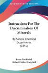 Instructions For The Discrimination Of Minerals