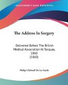 The Address In Surgery