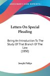 Letters On Special Pleading