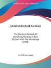 Minerals In Rock Sections