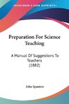 Preparation For Science Teaching