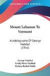 Mount Lebanon To Vermont