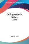 On Expression In Nature (1894)