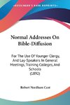 Normal Addresses On Bible-Diffusion