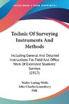 Technic Of Surveying Instruments And Methods