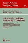 Advances in Intelligent Computing - IPMU '94