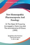 New Homeopathic Pharmacopoeia And Posology