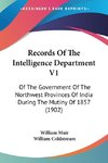 Records Of The Intelligence Department V1