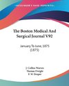 The Boston Medical And Surgical Journal V92