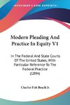 Modern Pleading And Practice In Equity V1