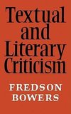 Textual and Literary Criticism