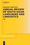 Annual Review of South Asian Languages and Linguistics