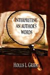 Interpreting An Author's Words