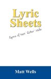 Lyric Sheets