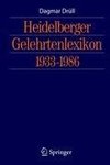 Heidelberger Gelehrtenlexikon 1933-1986