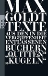 Texte aus den in die Vergriffenheit entlassenen Büchern 