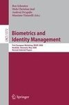 Biometrics and Identity Management