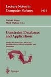 Constraint Databases and Applications