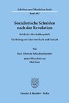 Sozialistische Schulden nach der Revolution.