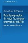 Beteiligungskapital für junge Technologieunternehmen