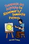 Therapeutic Art Activities For Alzheimer's/Dementia Patients