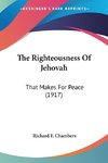 The Righteousness Of Jehovah