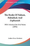 The Books Of Nahum, Habakkuk And Zephaniah