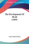 The Development Of Thrift (1899)