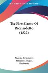 The First Canto Of Ricciardetto (1822)