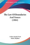 The Law Of Boundaries And Fences (1904)