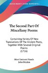 The Second Part Of Miscellany Poems