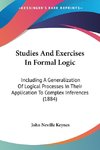 Studies And Exercises In Formal Logic