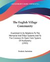 The English Village Community