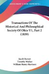 Transactions Of The Historical And Philosophical Society Of Ohio V1, Part 2 (1839)