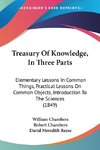 Treasury Of Knowledge, In Three Parts