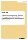 Konvergenz des internen und externen Rechnungswesens: Chance für das Controlling in klein- und mittelständischen Unternehmen?