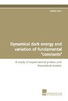 Dynamical dark energy and variation of fundamental 