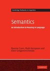 Cann, R: Semantics