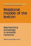 Relational Models of the Lexicon