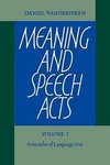 Meaning and Speech Acts