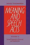 Meaning and Speech Acts