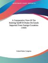 A Comparative View Of The Existing Tariff Of Duties On Goods Imported From Foreign Countries (1820)