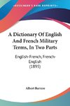 A Dictionary Of English And French Military Terms, In Two Parts