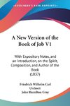 A New Version of the Book of Job V1