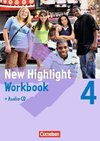 New Highlight 4: 8. Schuljahr. Workbook mit Text-CD