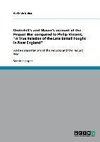 Underhill's and Mason's account of the Pequot War compared to Philip Vincent, 