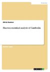 Macroeconomical analysis of Cambodia