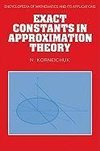 Exact Constants in Approximation Theory