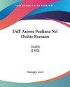 Dell' Azione Pauliana Nel Diritto Romano